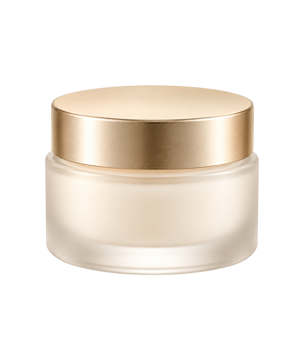 Pote neutro de creme para cuidados com a pele